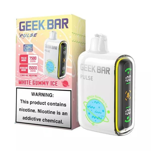 Geek Bar Pulse Disposable 5% Nicotine Vape | 15000 Puffs | 5 pack