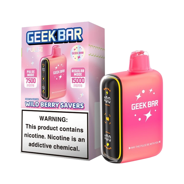 Geek Bar Pulse X Disposable 5% Nicotine Vape | 25000 Puffs | 5 pack