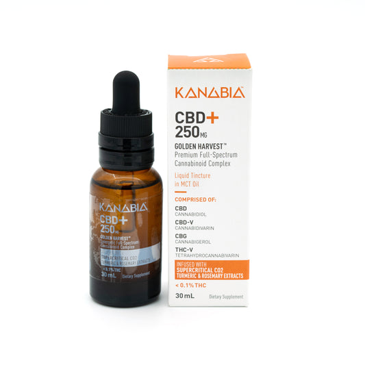 Kanabia Full-Spectrum CBD Oil with Turmeric & Rosemary Extract CO2 Infused