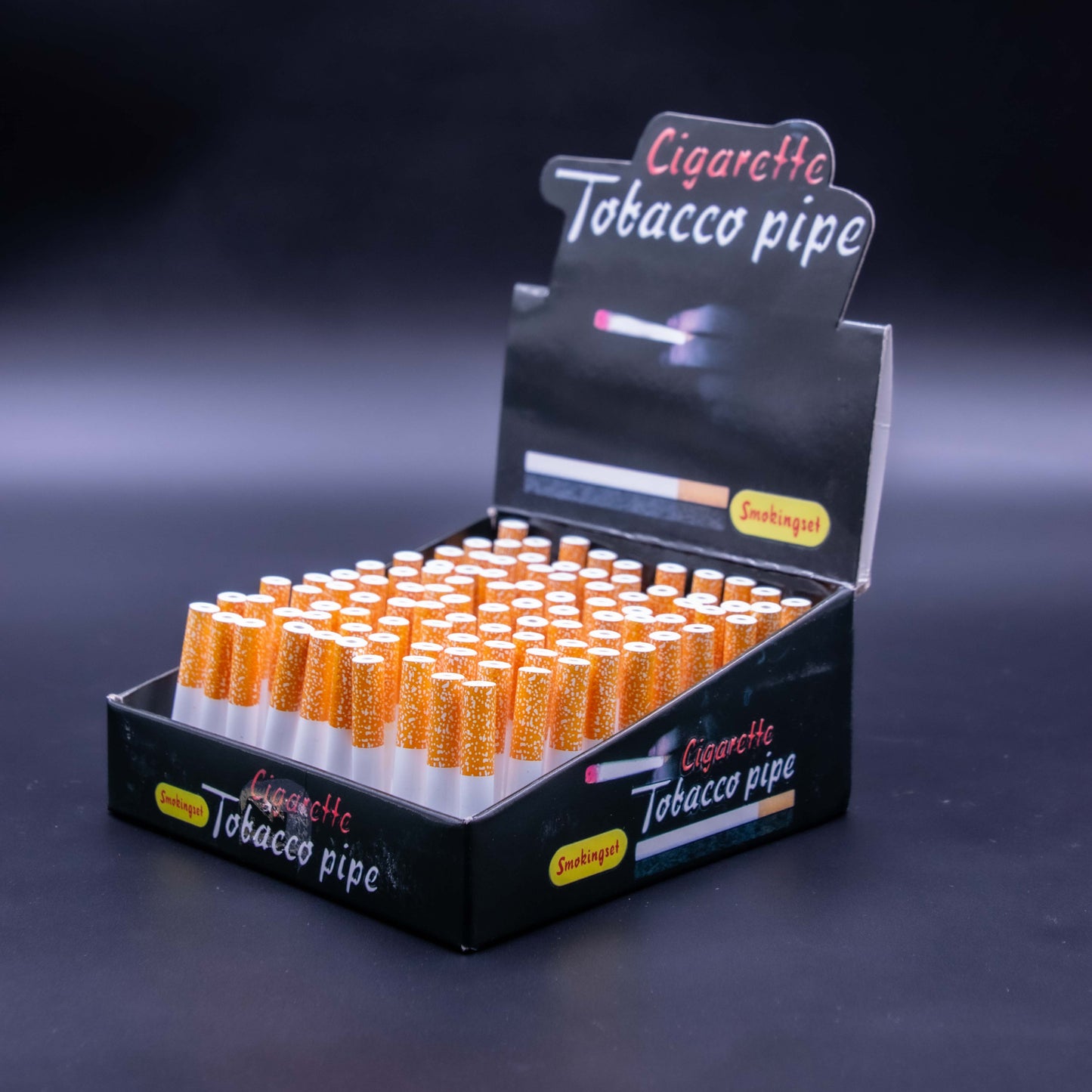 Cigarette Style One-Hitter 100Ct Display in 2 Sizes