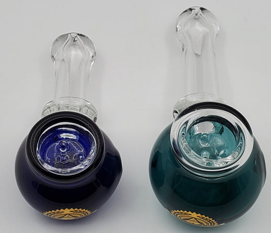 Illuminati Handpipe with Built-in Glass Screen | Assorted Colors