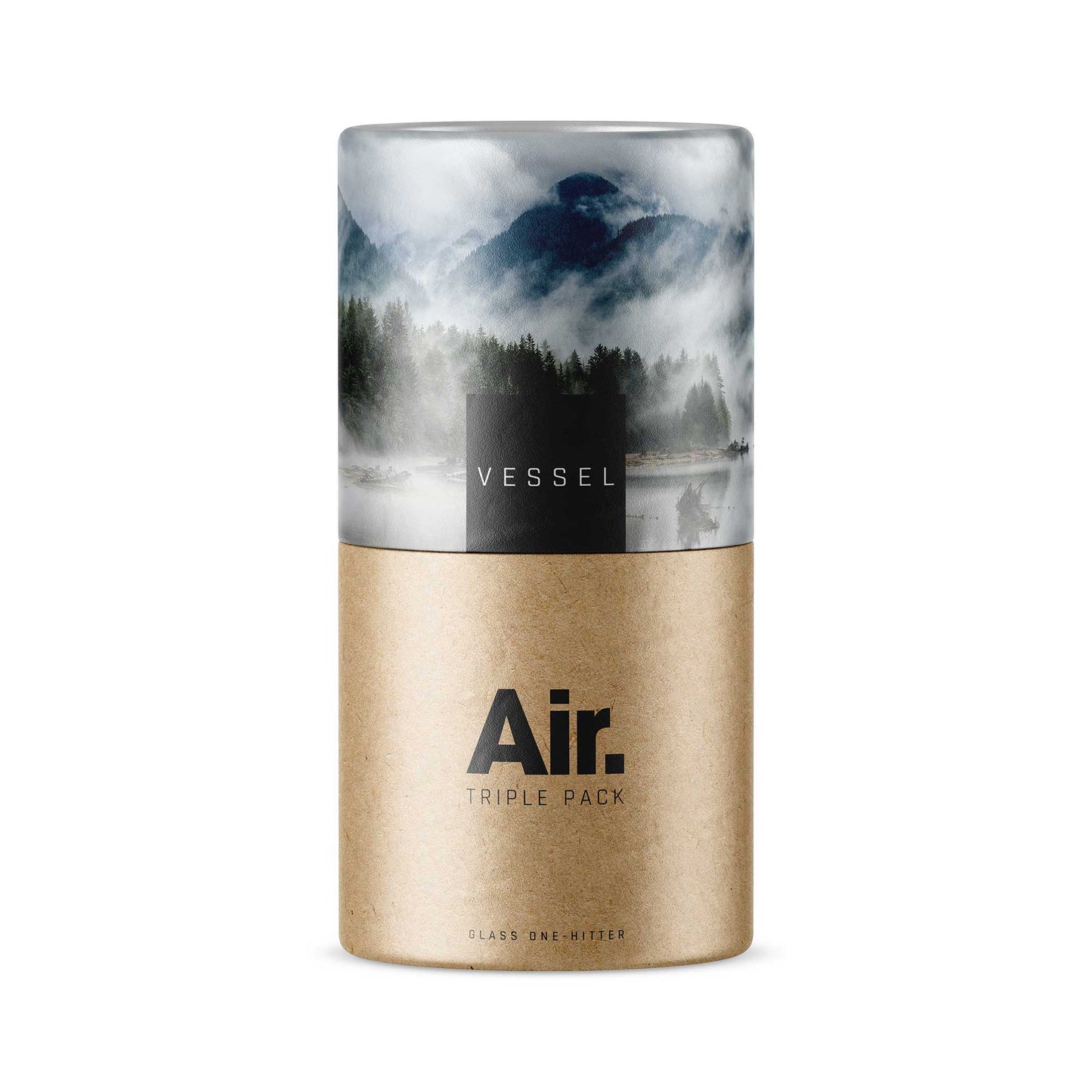AIR by VESSEL Brand Handcrafted Glass One Hitters | 3 Pack