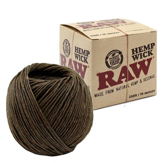 RAWthentic Hemp Wick 10ft | 20ft | 100ft | 250ft