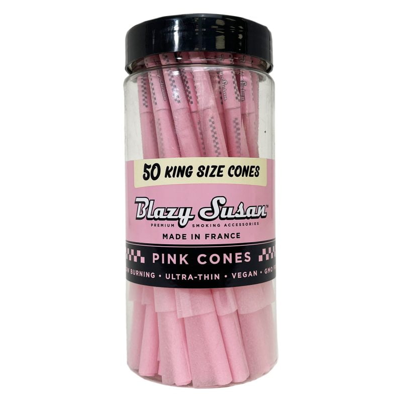 Blazy Susan PINK CONES |50MM | 98Mm | 1-1/4 | King Size