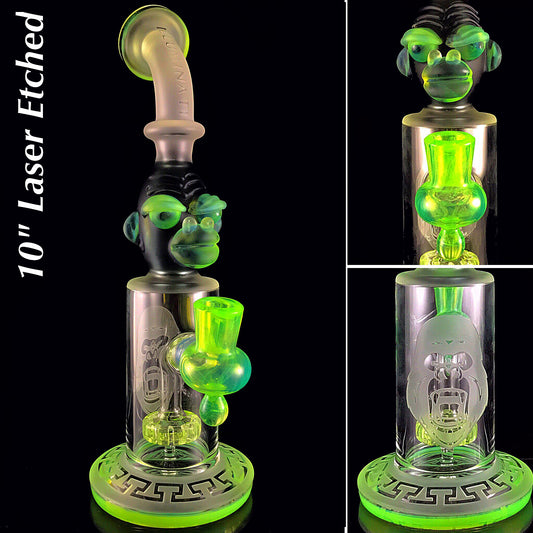 Illuminati Harambe 10" Laser Etched