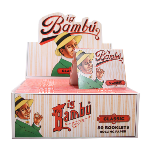 Big BAMBU Classic Rolling Papers - 50 or 100 Booklets