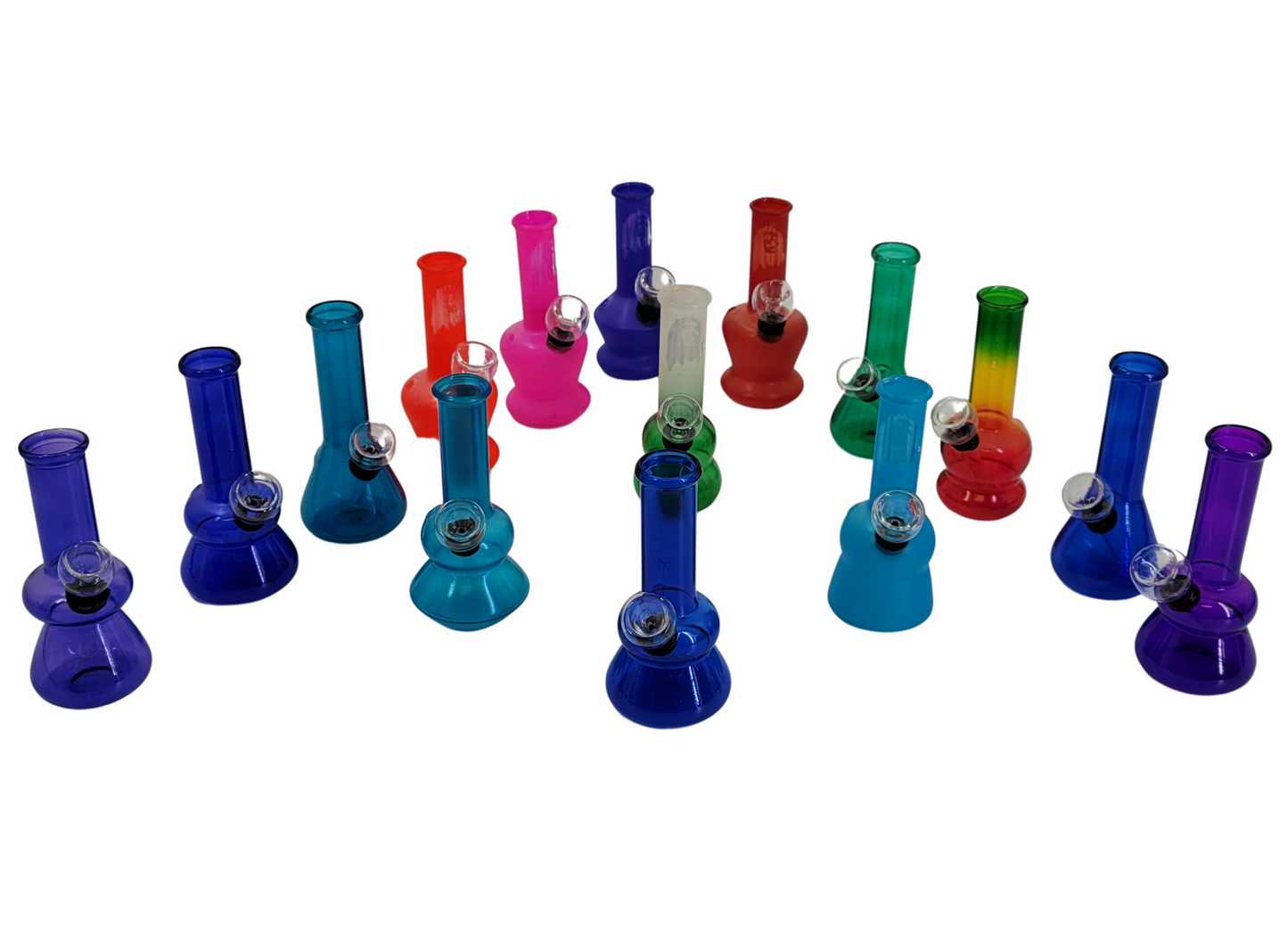 IS 5" Mini Water Pipe with Glass Joint - Assorted Colors