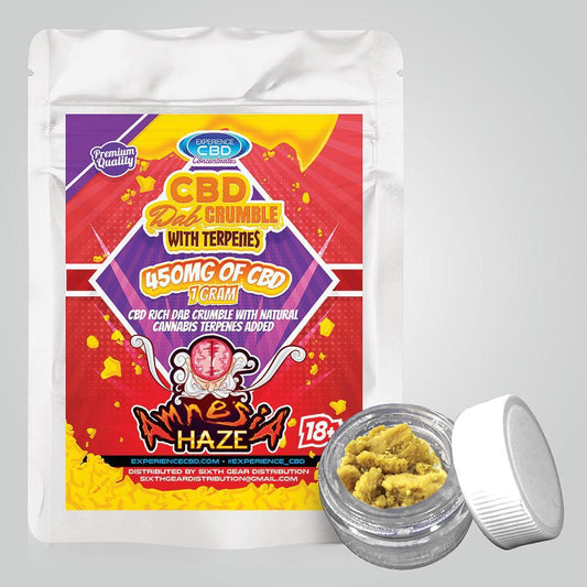 Experience CBD Dab Crumble with Terpenes 450mg