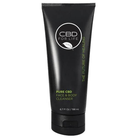 Pure CBD Face & Body Cleanser by CBD For Life 200mL 80mg