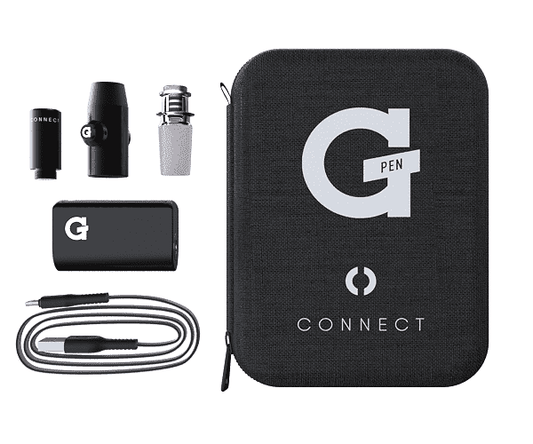 G Pen CONNECT Vaporizer Kit with 14MM Male Glass Adapter | Black