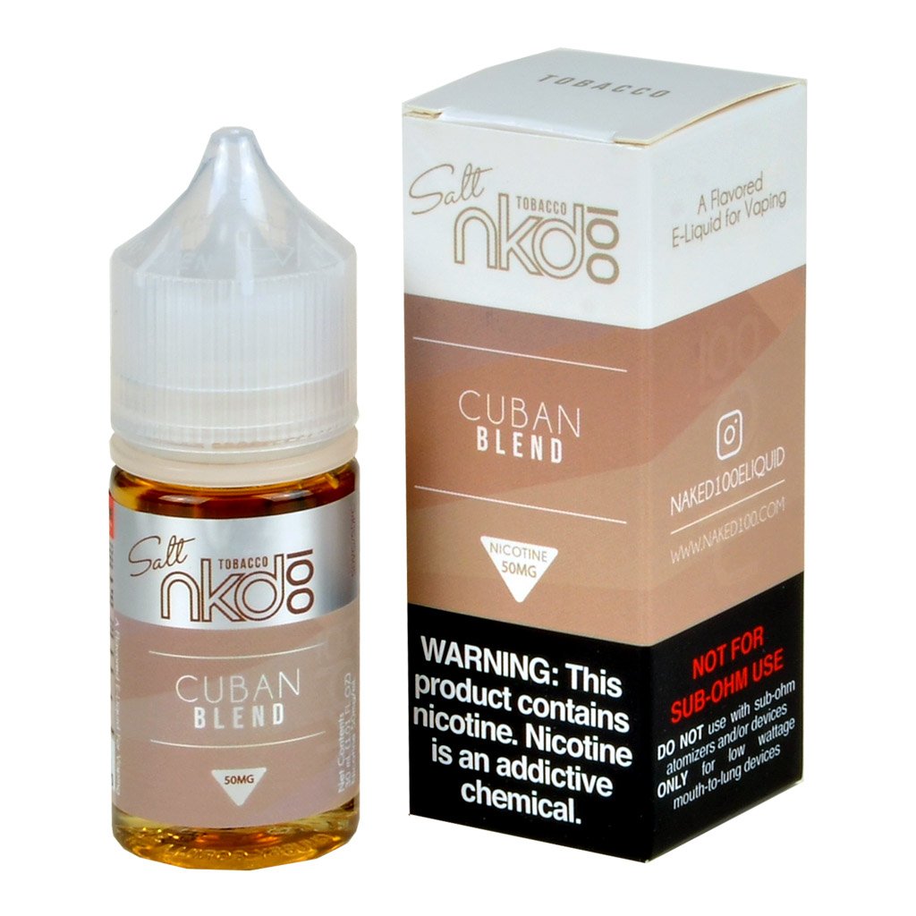 Naked 100 Tobacco Flavored Salt Nic 30ML