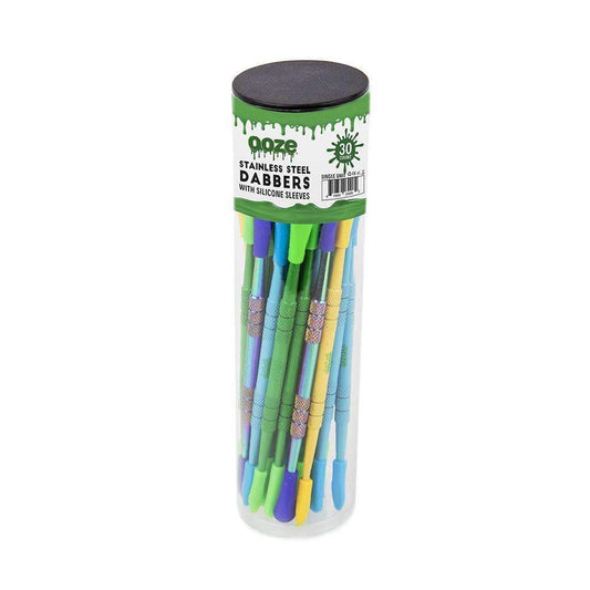 Ooze Dab Tool + Silicone Sleeve - Assorted colors - 30ct