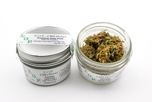 USDA Certified Organic Hemp Flower by E.O.P.