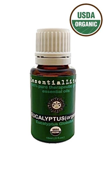 EssentialLitez 100% Pure Therapeutic Grade USDA Organic Essential Oils 15ML Bottles