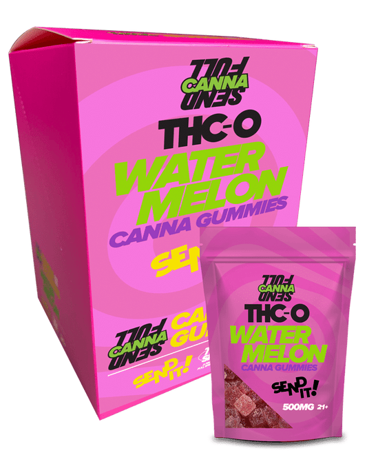 FullSend Canna THCO Gummies 500MG 15 Pcs Per Pouch - 5 Pouches Per Box