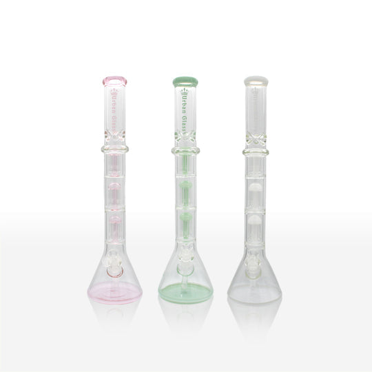 UG 21 Inches Three Tree Cylinder Beaker Assorted Colors