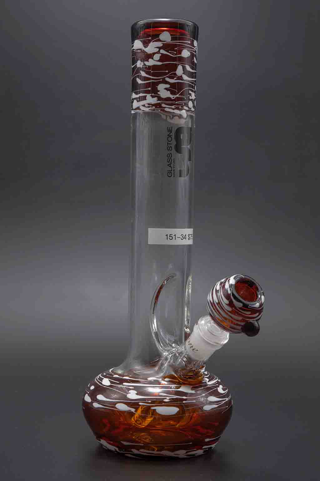 Glass Stone Water Pipes - 50mm Extra Heavy 12"-13"