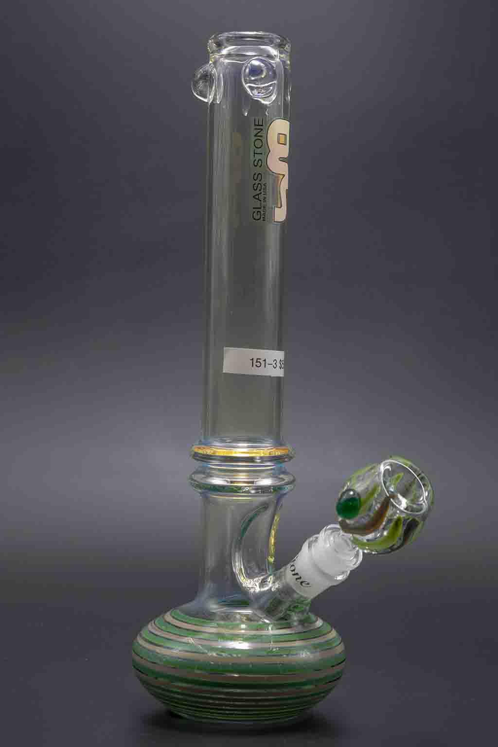 Glass Stone Water Pipes - 38mm Extra Heavy 11"-12"