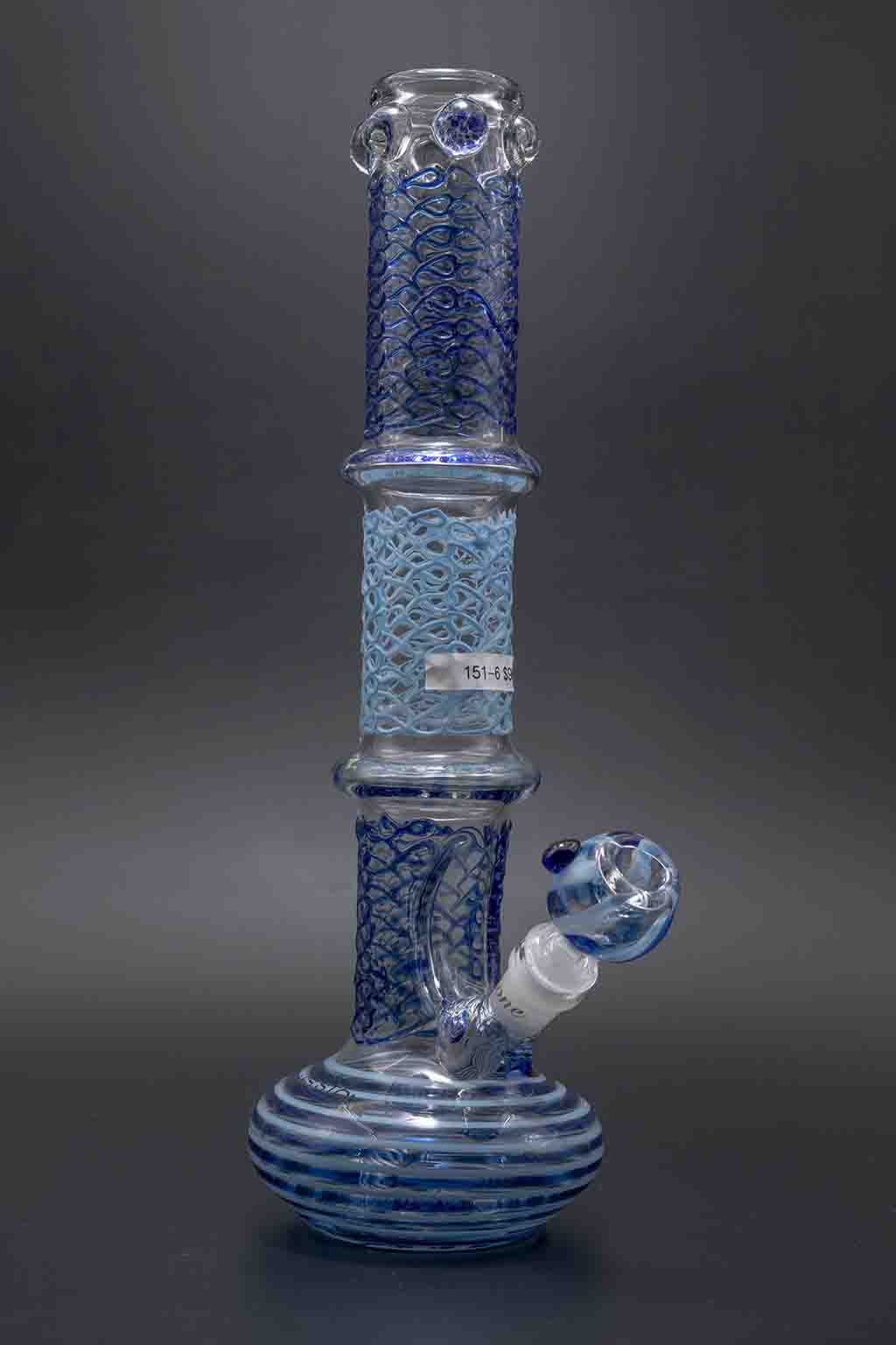 Glass Stone Water Pipes - 46mm Extra Heavy 20"-22" Assorted Colors