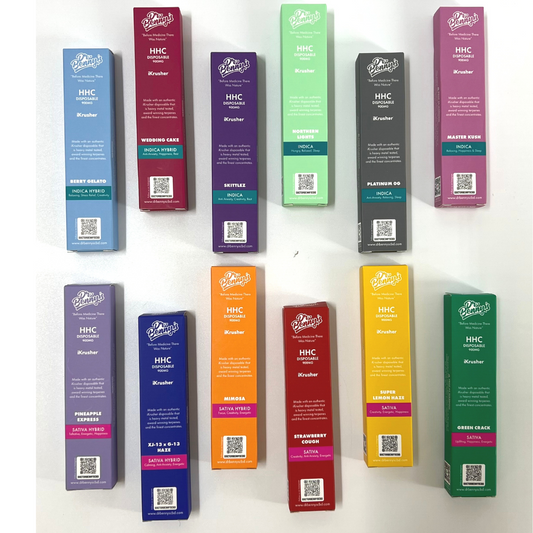 Dr Benny's HHC 900MG 1ML Rechargeable Disposables with Terpenes