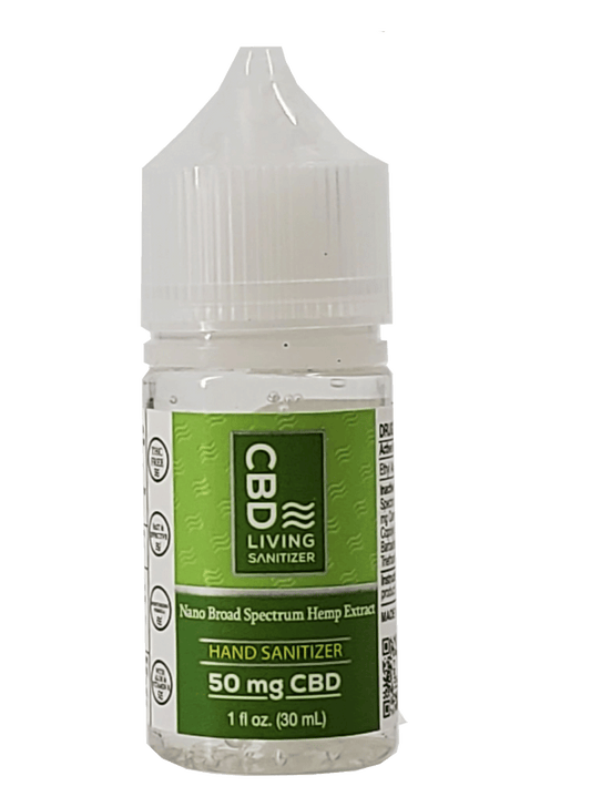 CBD Living 50mg CBD Hand Sanitizer 1 oz Squeeze Bottle