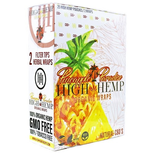 High Hemp Organic & Vegan Flavored Wraps