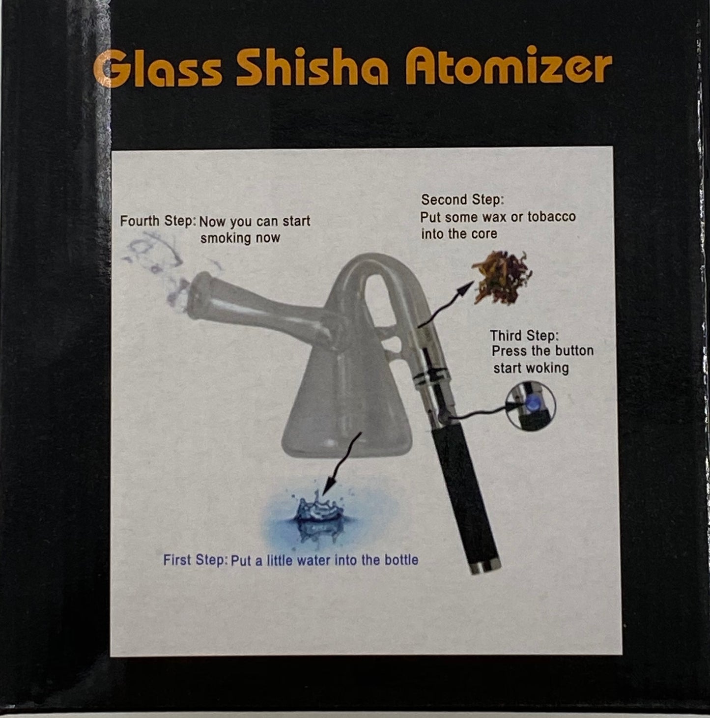 Glass Shisha Atomizer