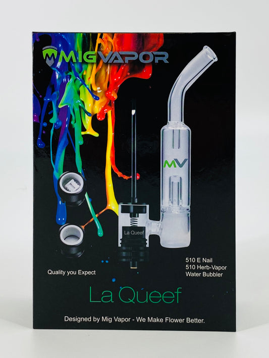 MigVapor La Queef 510 E Nail - 510 Herb-Vapor - Water Bubbler