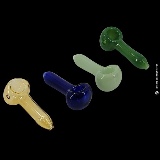IS Glass Pipe 3" Handpipes - Assorted Colors