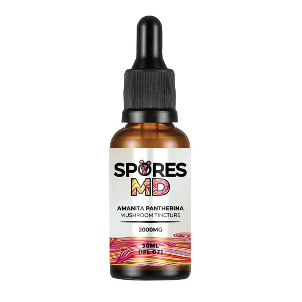 SPORESMD Amanita Mushroom Tincture 2000mg