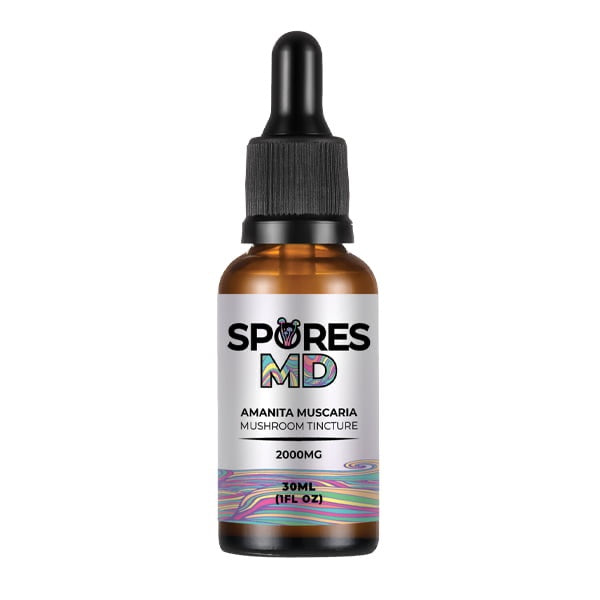 SPORESMD Amanita Mushroom Tincture 2000mg