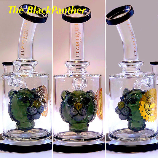 Illuminati Black Panther in a Hanger 9"