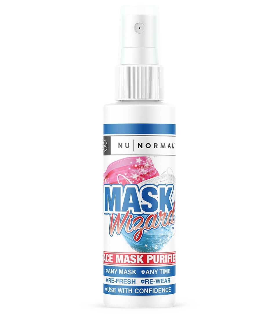 NU NORMAL Face Mask Purifier HOCL Deodorizer Spray 4oz. Bottle