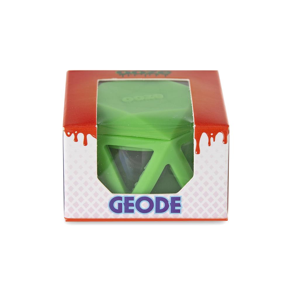 Ooze Geode Silicone & Glass Container Display - 12ct Display Assorted Colors