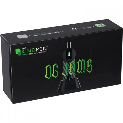 The Kind Pen OG JAMS Dry Herb Vaporizer includes Free Water Pipe Attachment