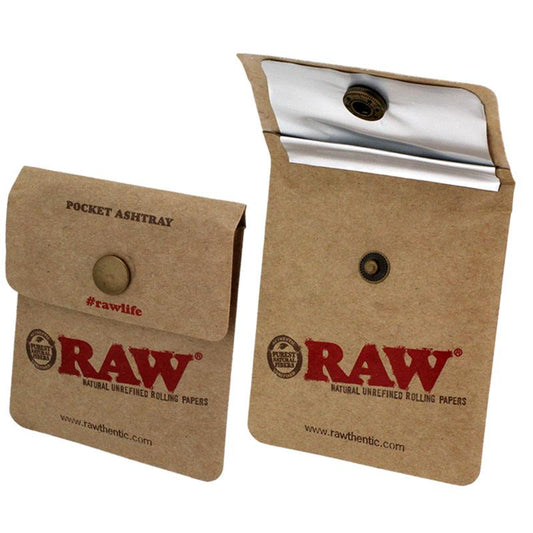 RAWthentic Pocket Ashtray - 10 Per Box