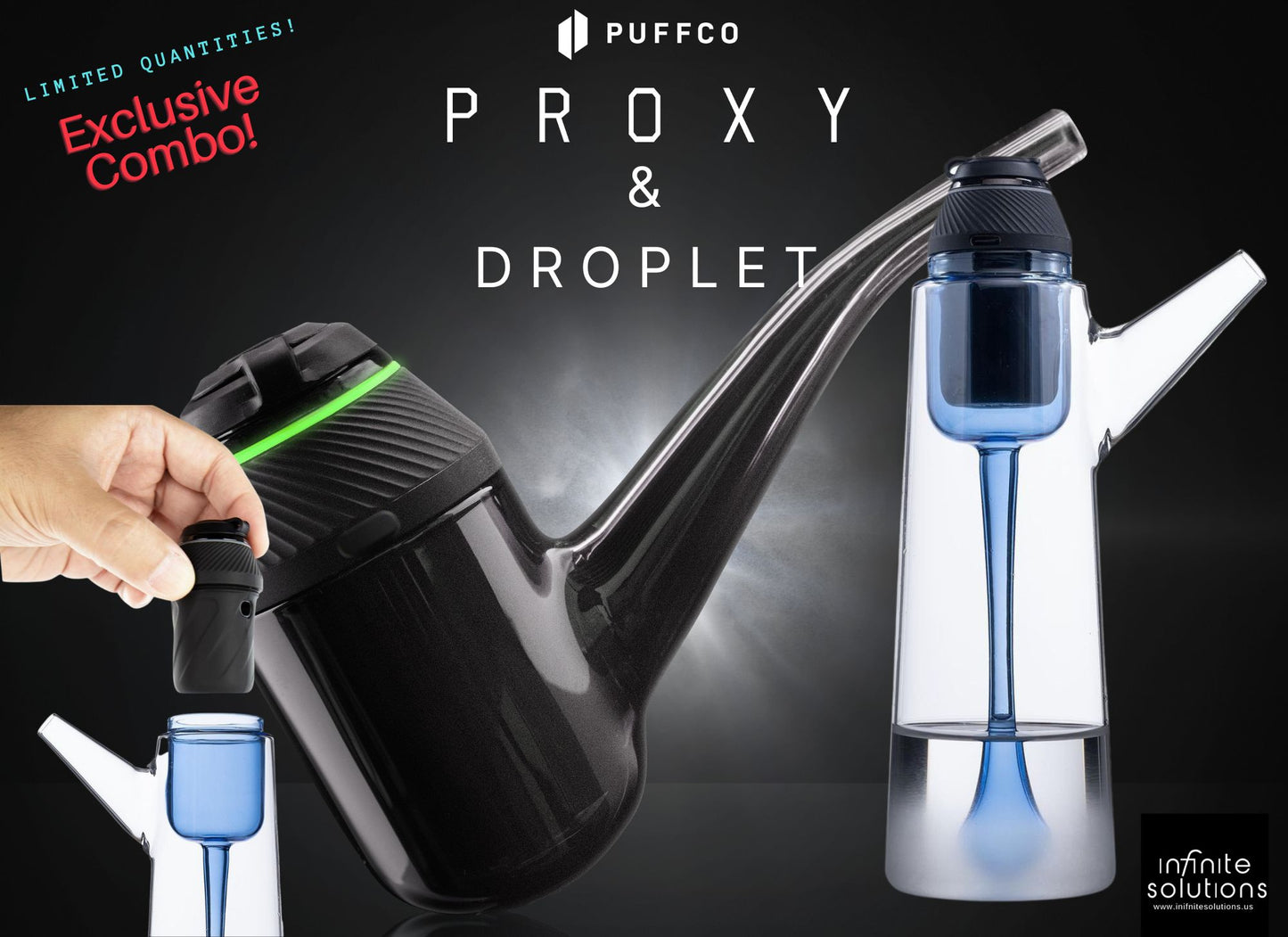 Puffco PROXY Concentrate Vaporizer Kit with The Proxy Droplet- Combo Pack