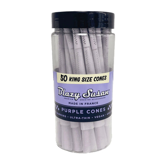 Blazy Susan PURPLE Cones in 53MM | 98MM | 1-1/4 | Queen Size | King Size
