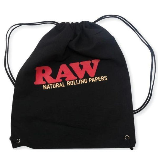 RAWthentic Drawstring Bag - Available In Black Or Tan - (1 Count)