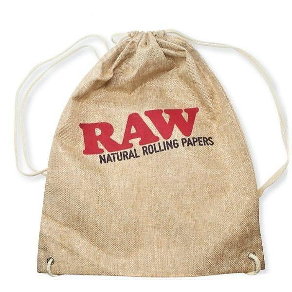 RAWthentic Drawstring Bag - Available In Black Or Tan - (1 Count)