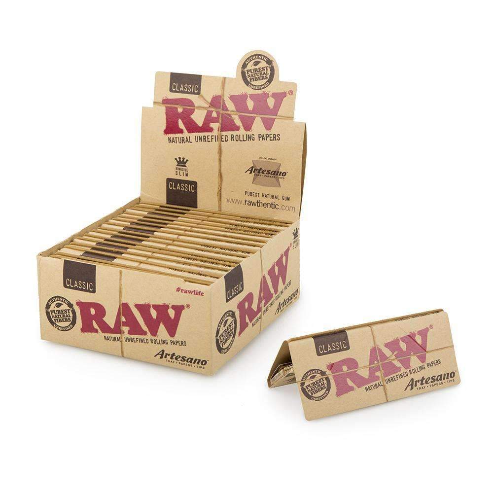 RAWthentic Classic Artesano Natural Rolling Papers