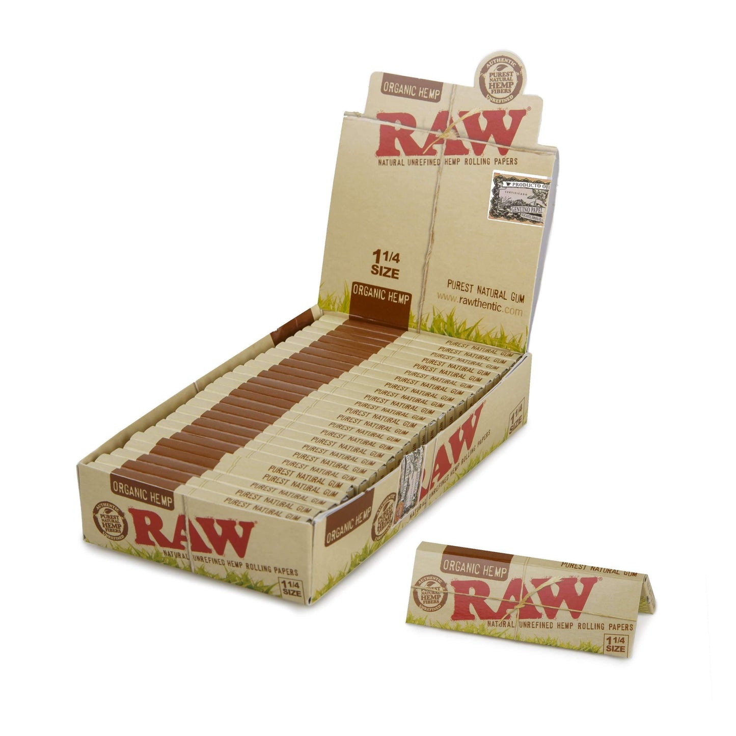 Rawthentic Organic Hemp and Classic Rolling Papers