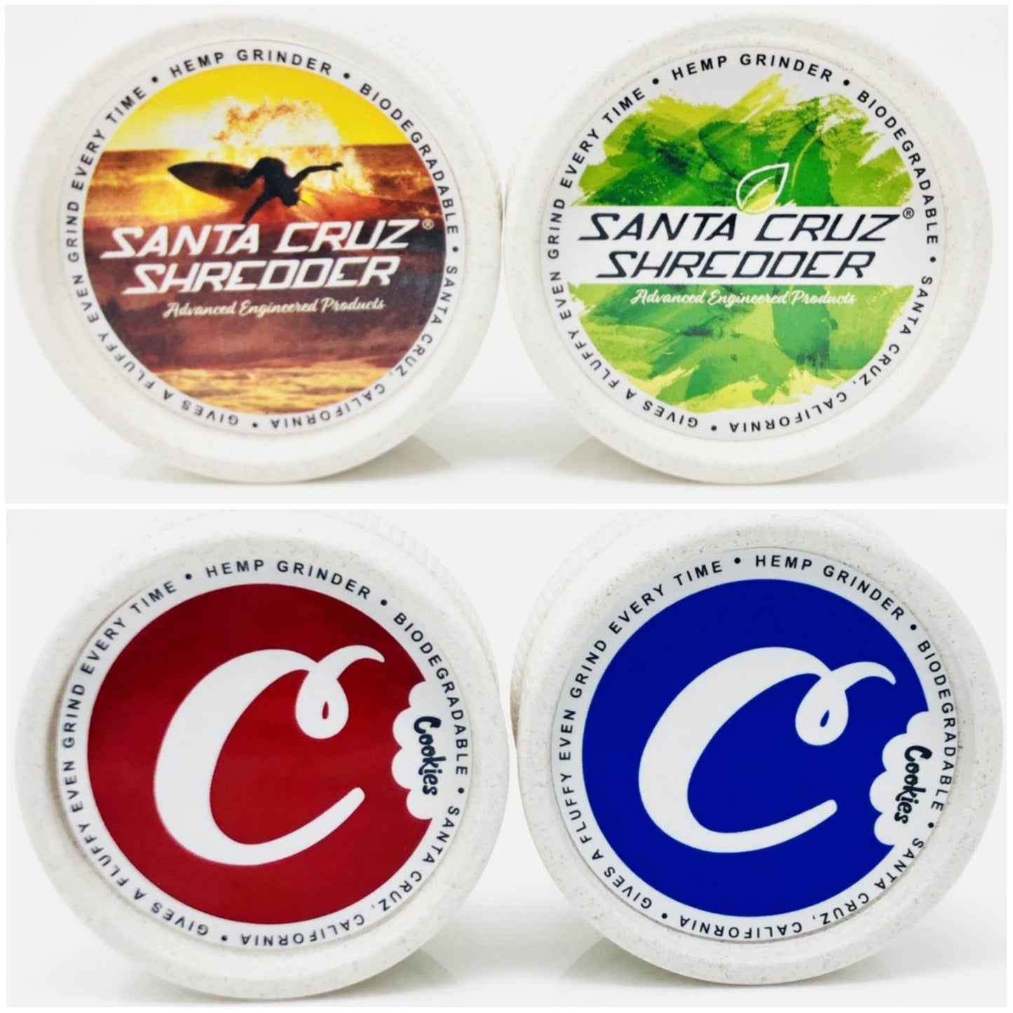 Santa Cruz Hemp (Zero Plastic) 2.2" Shredders