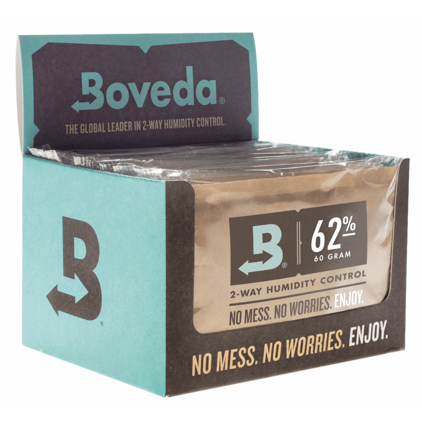 Boveda Humidity Pack Terpene Shield 12 Counts Display 58% or 62%