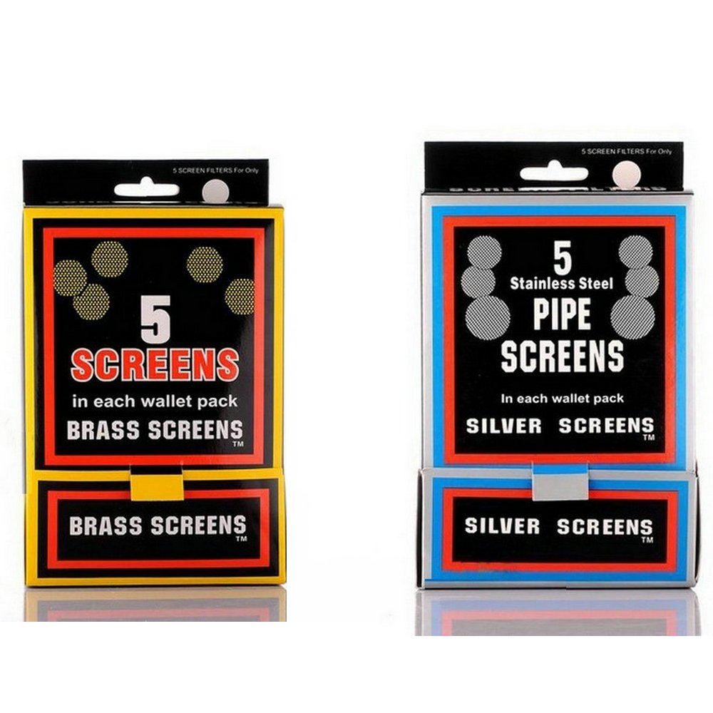 Smoking Pipe Screen Filters | Stainless Steel Gauzes 100 Packs