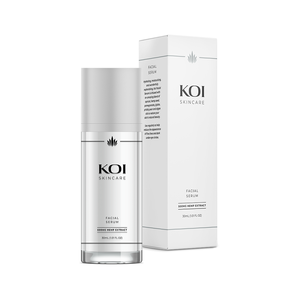 Koi Skincare CBD Concentrated Facial Serum 500MG 30mL