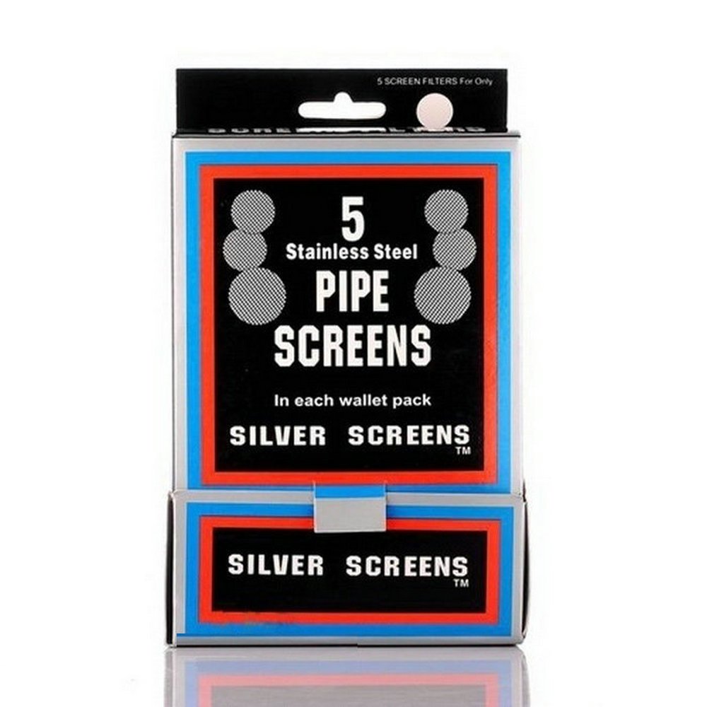 Smoking Pipe Screen Filters | Stainless Steel Gauzes 100 Packs