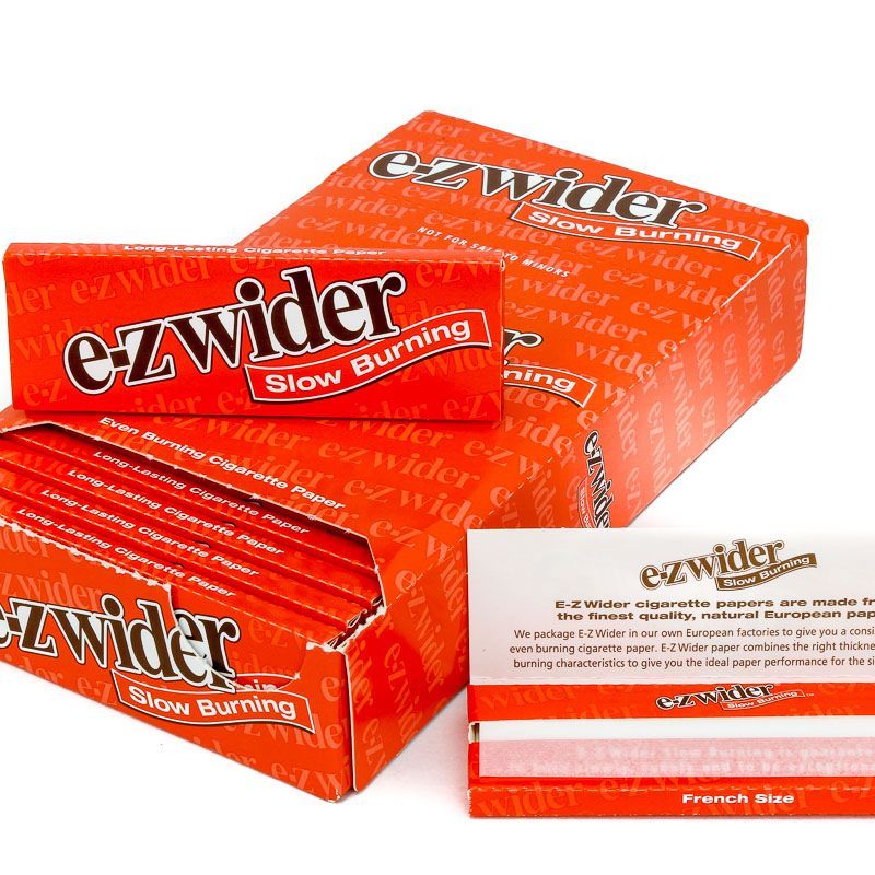EZ Wider Slow Burning Cigarette Rolling Papers (24 Booklets) - EZSLO
