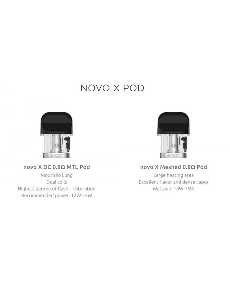 SmokTech NOVO X Replacement Pods