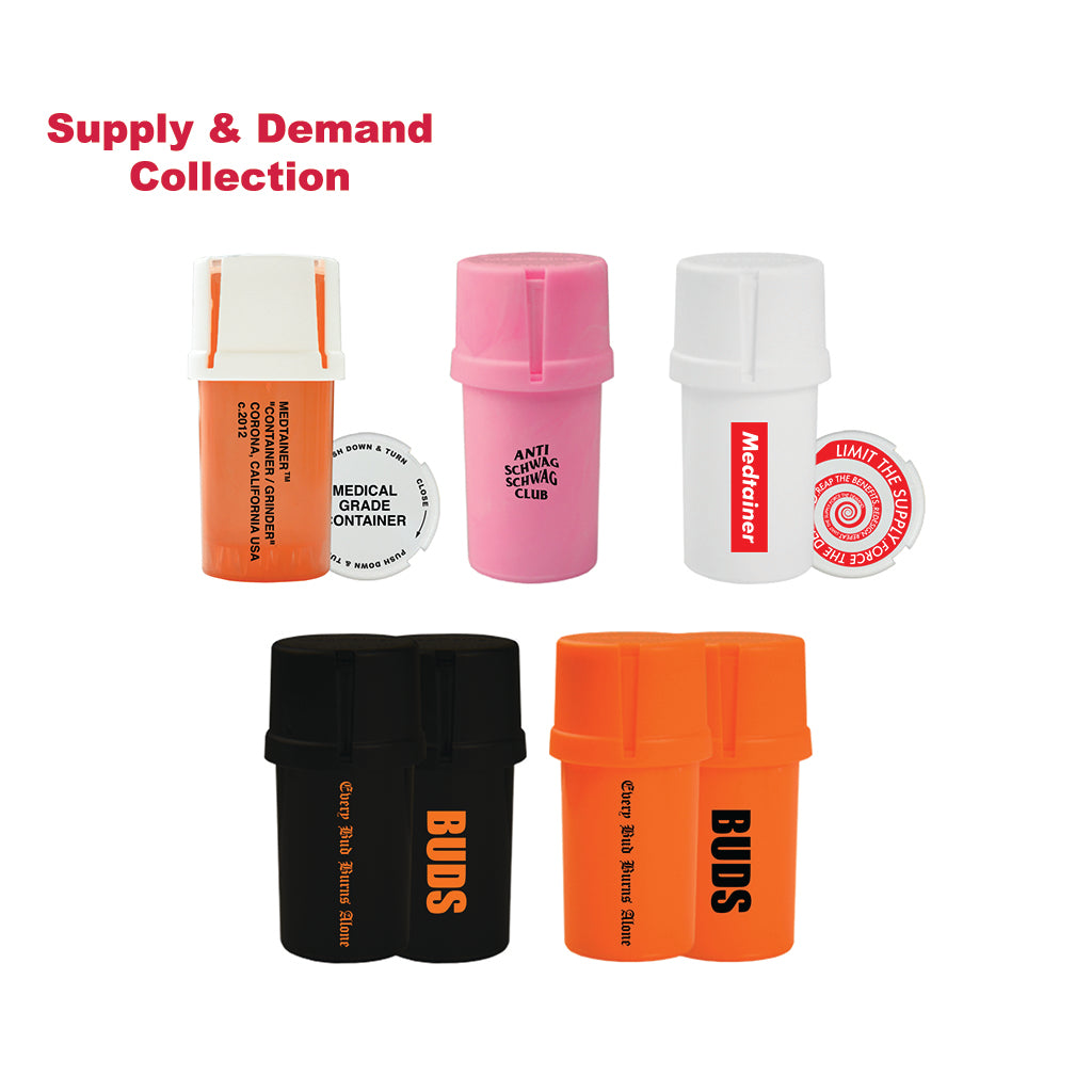 Medtainer The Container Grinder Collection (Packs of 12)
